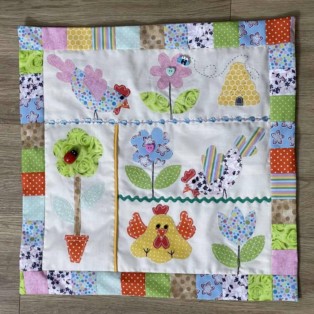Spring into Summer Cushion - Digital Download