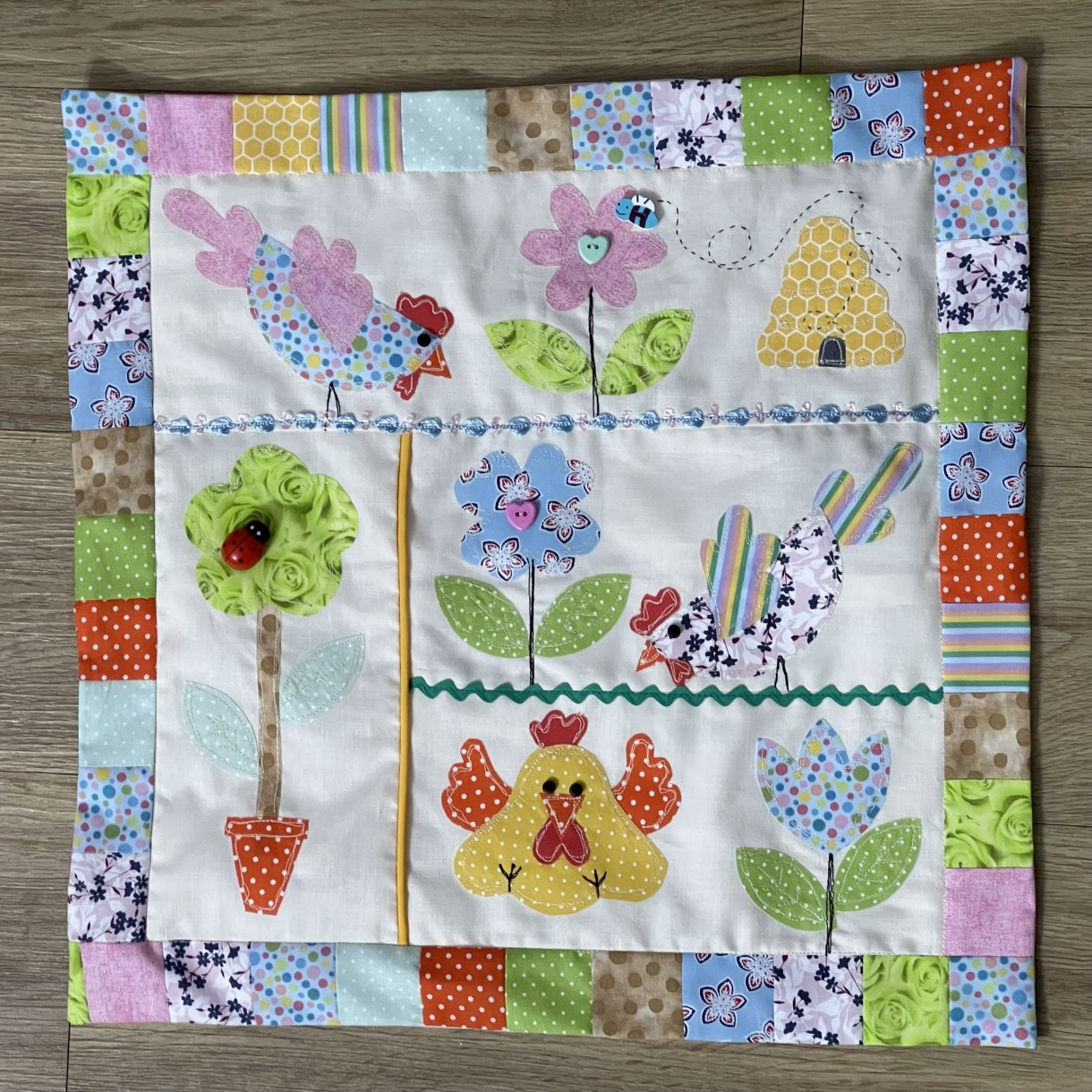 Spring into Summer Cushion - Digital Download