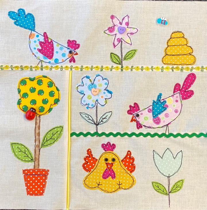 Spring into Summer Cushion - Digital Download