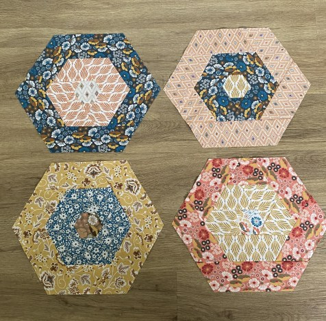 Wrap Around Hexies Table Set Instructions - Digital Download