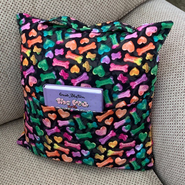 Fidget Cushion or Weighted Quilt with Book and Storage Pocket Instructions - Digital Download