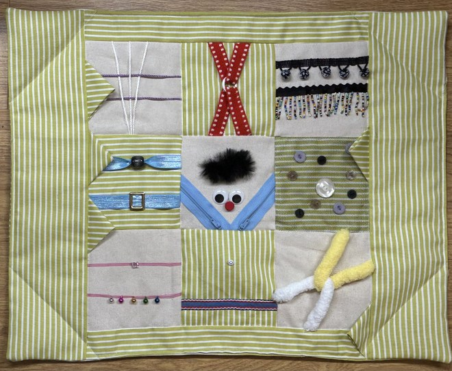 Fidget Cushion or Weighted Quilt with Book and Storage Pocket Instructions - Digital Download