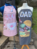 Applique Pockets for BBQ/Afternoon Tea Aprons - Digital Download