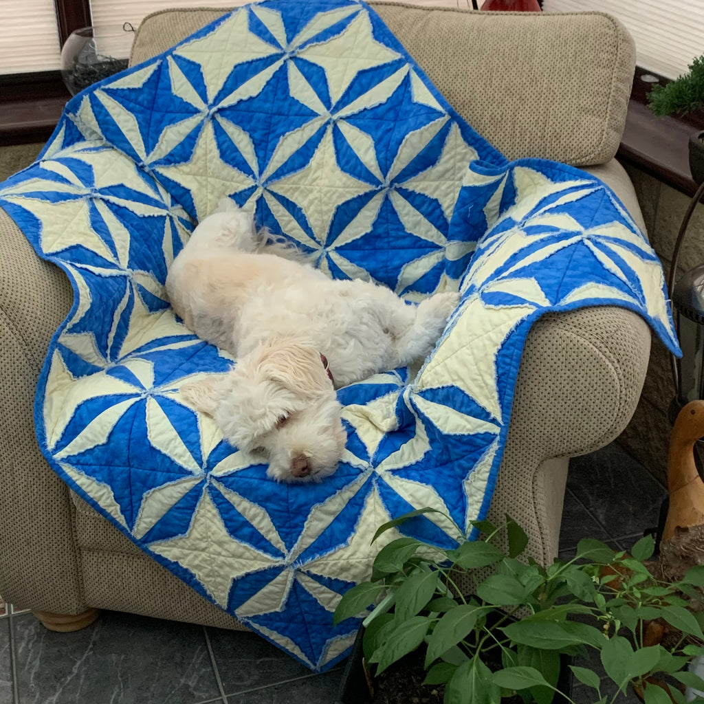 Kriss Kross Star Quilt - Digital Download