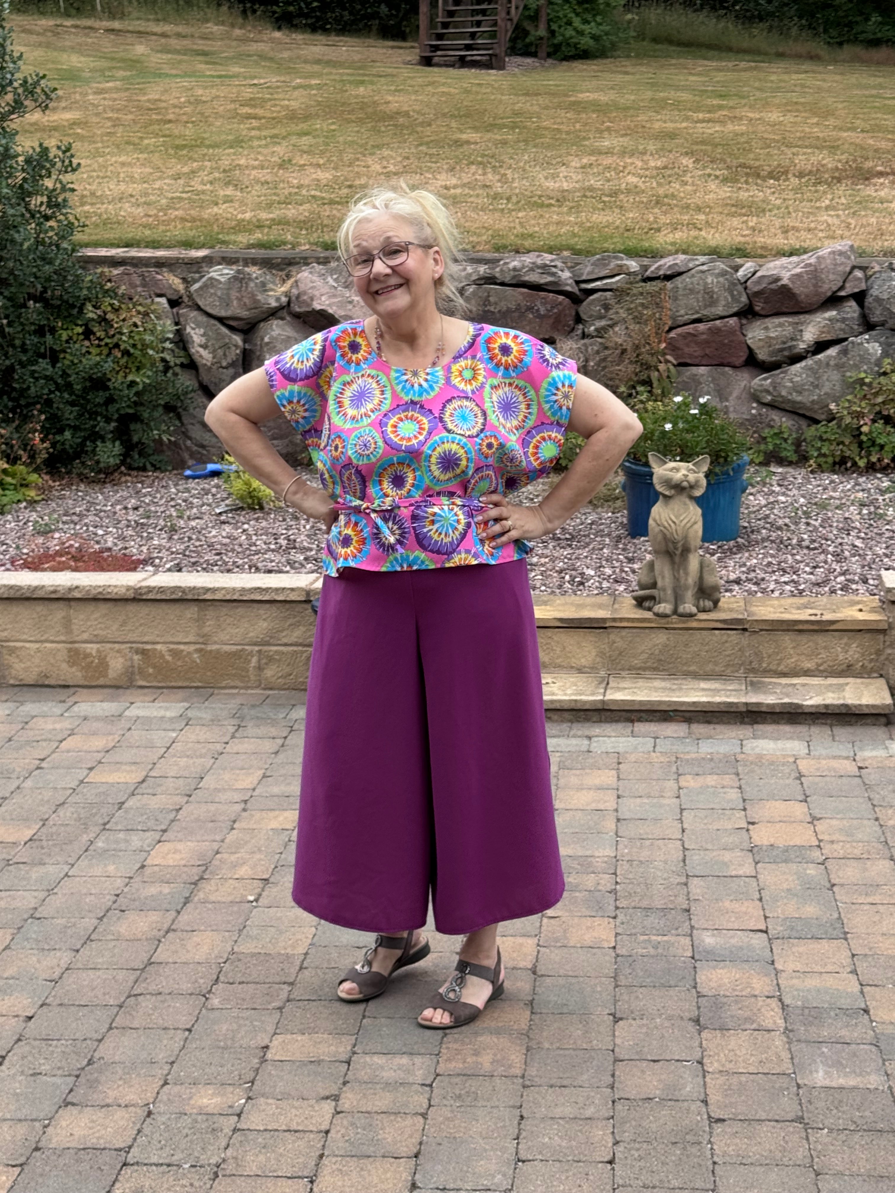 New - Everyday Co-ord - Instructions and Templates for Wrap Trousers, a Wrap Top and a Drawstring Skirt - Digital Download