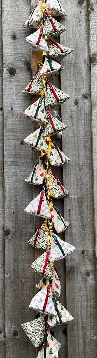 Advent Calendar Zipped Pouch / Bags Instructions - Digital Download
