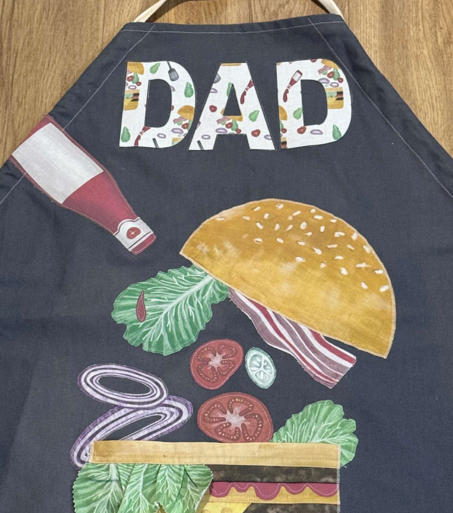 Applique Pockets for BBQ/Afternoon Tea Aprons - Digital Download