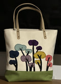 Wool Applique Tote Bag instructions with 7 sets of Applique Templates - Digital Download
