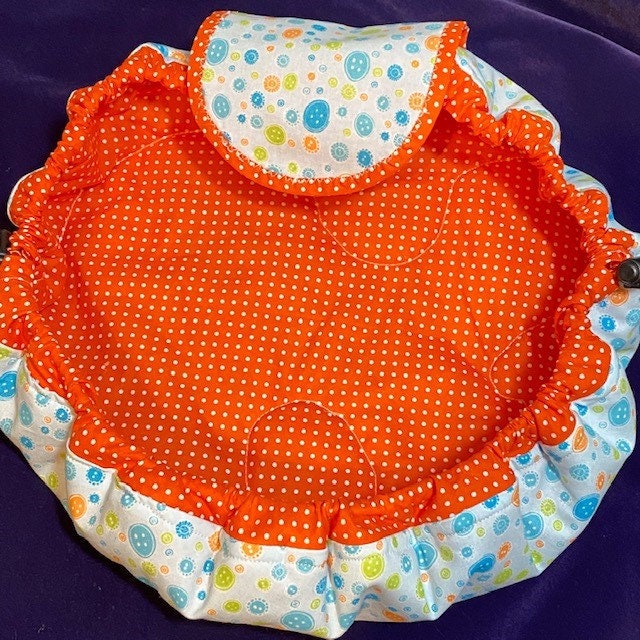 Drawstring bag with handle pattern. Easy make & multi use - Digital Download