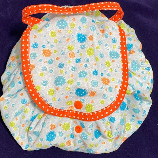 Drawstring bag with handle pattern. Easy make & multi use - Digital Download