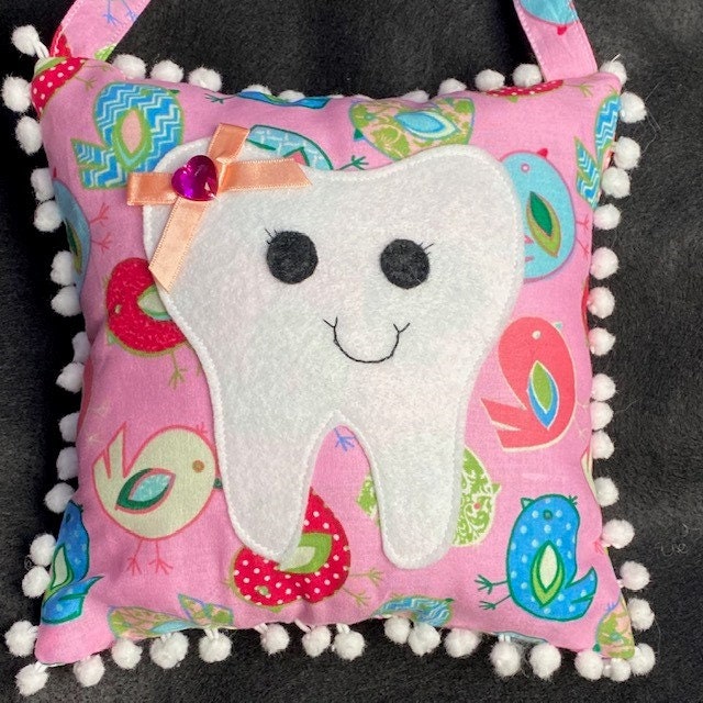 Tooth Fairy Pocket Pillow Sewing Pattern/Instructions - Digital Download