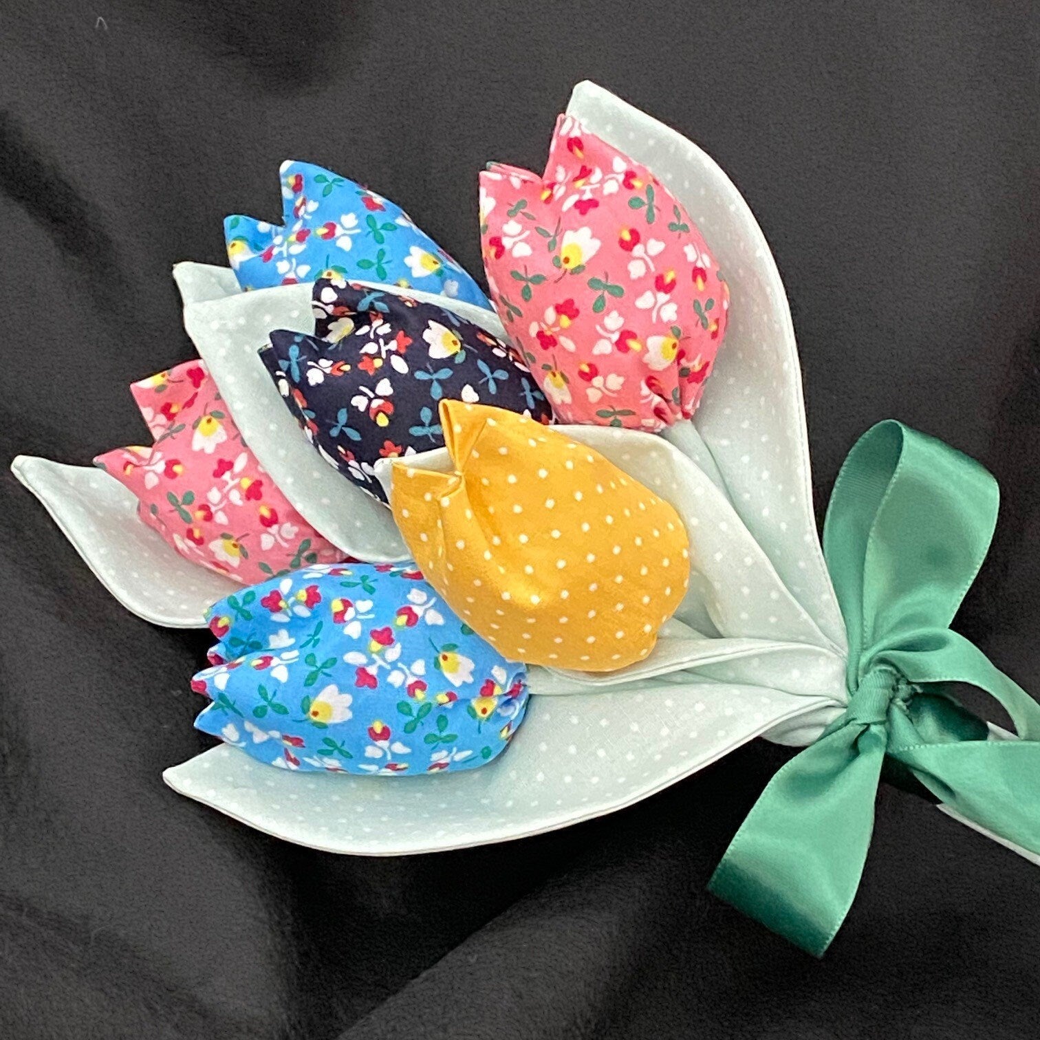 Sewing Pattern/Instructions for Fabric Tulips - Digital Download