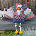 Tucker the Turkey Sewing Instructions and Templates to print at home - Digital Download