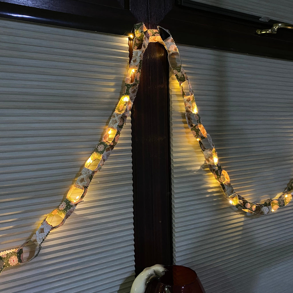 Fabric Christmas Chains worksheet - Digital Download