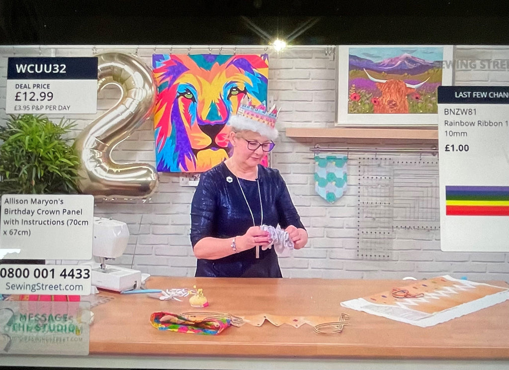 Multi size Party Crown Instructions.  Digital Download