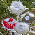 Fabric Angel Xmas Decoration - Digital Download