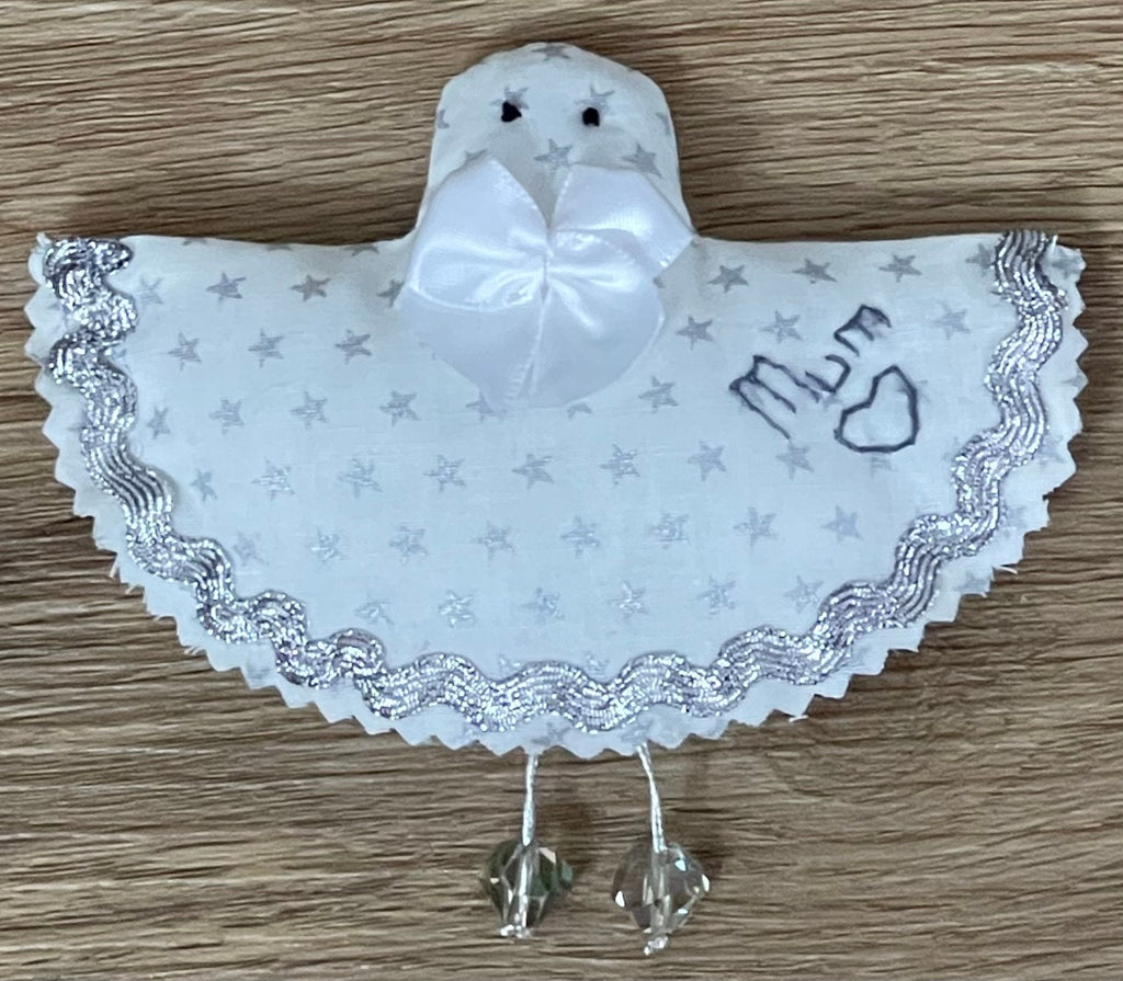 Fabric Angel Xmas Decoration - Digital Download