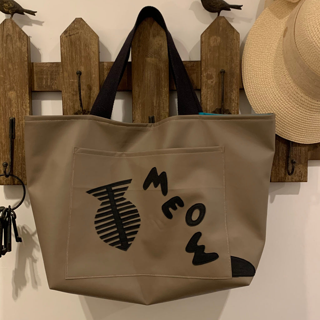 Cat and Dog Everyday Tote Bag - Digital Download