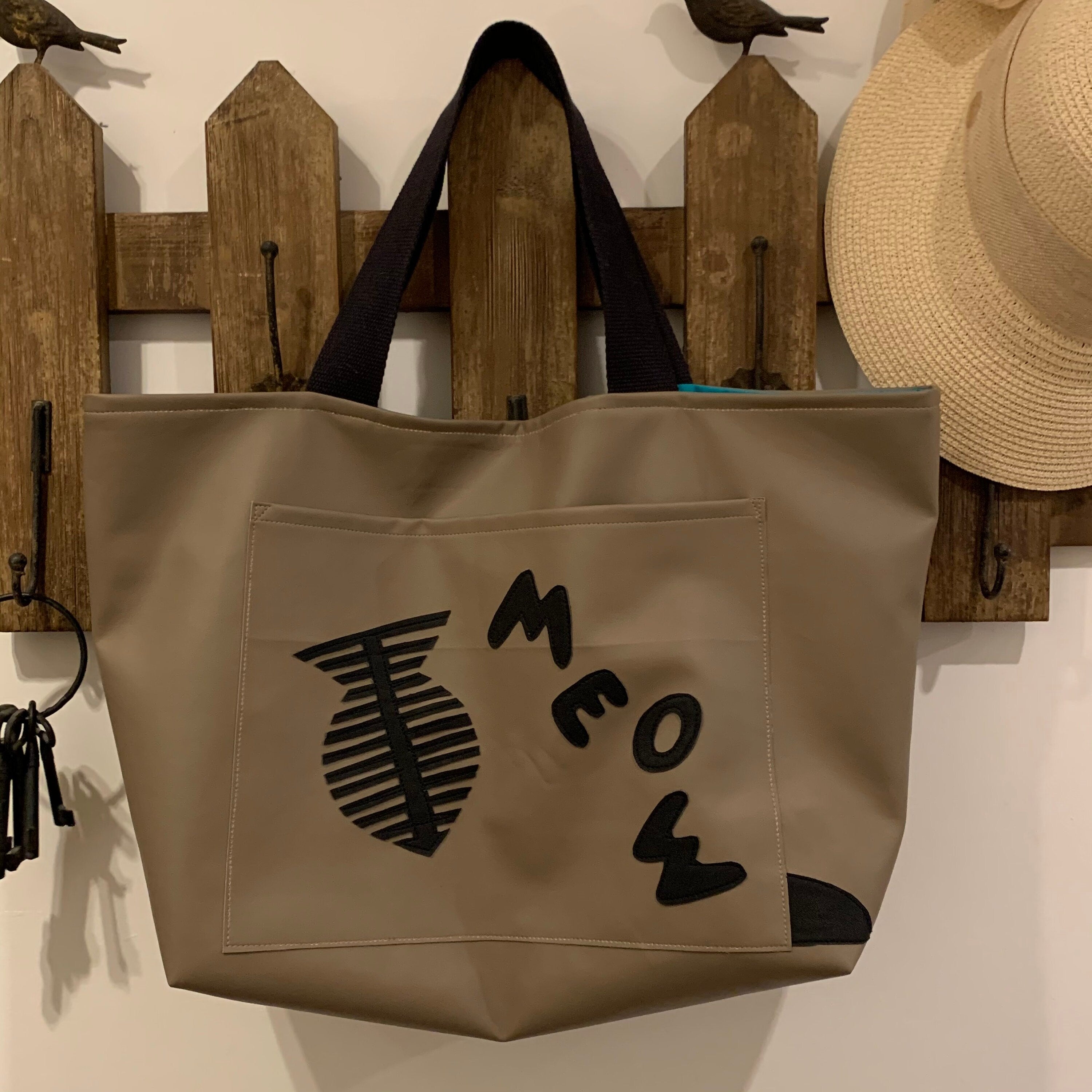 Cat and Dog Everyday Tote Bag - Digital Download