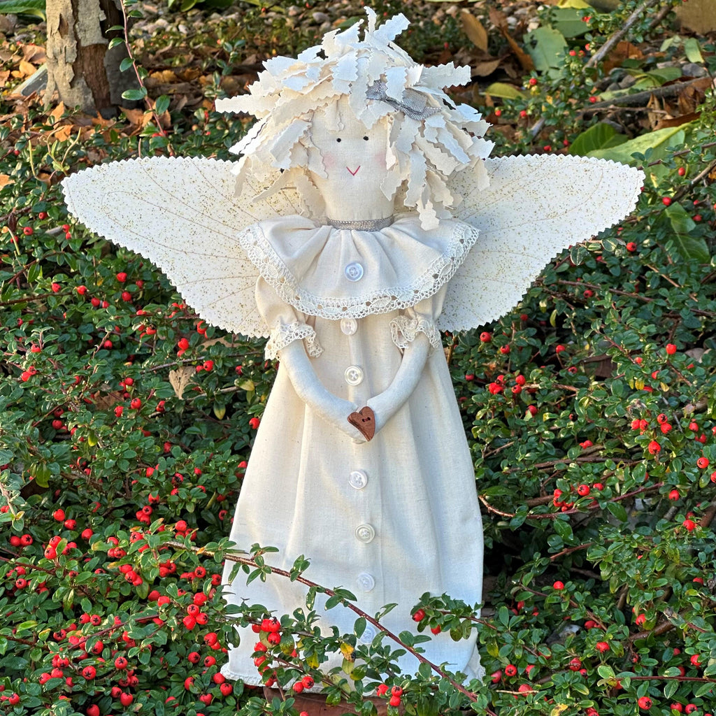 Calico Angel Doorstop / Decoration Sewing Pattern - Digital Download
