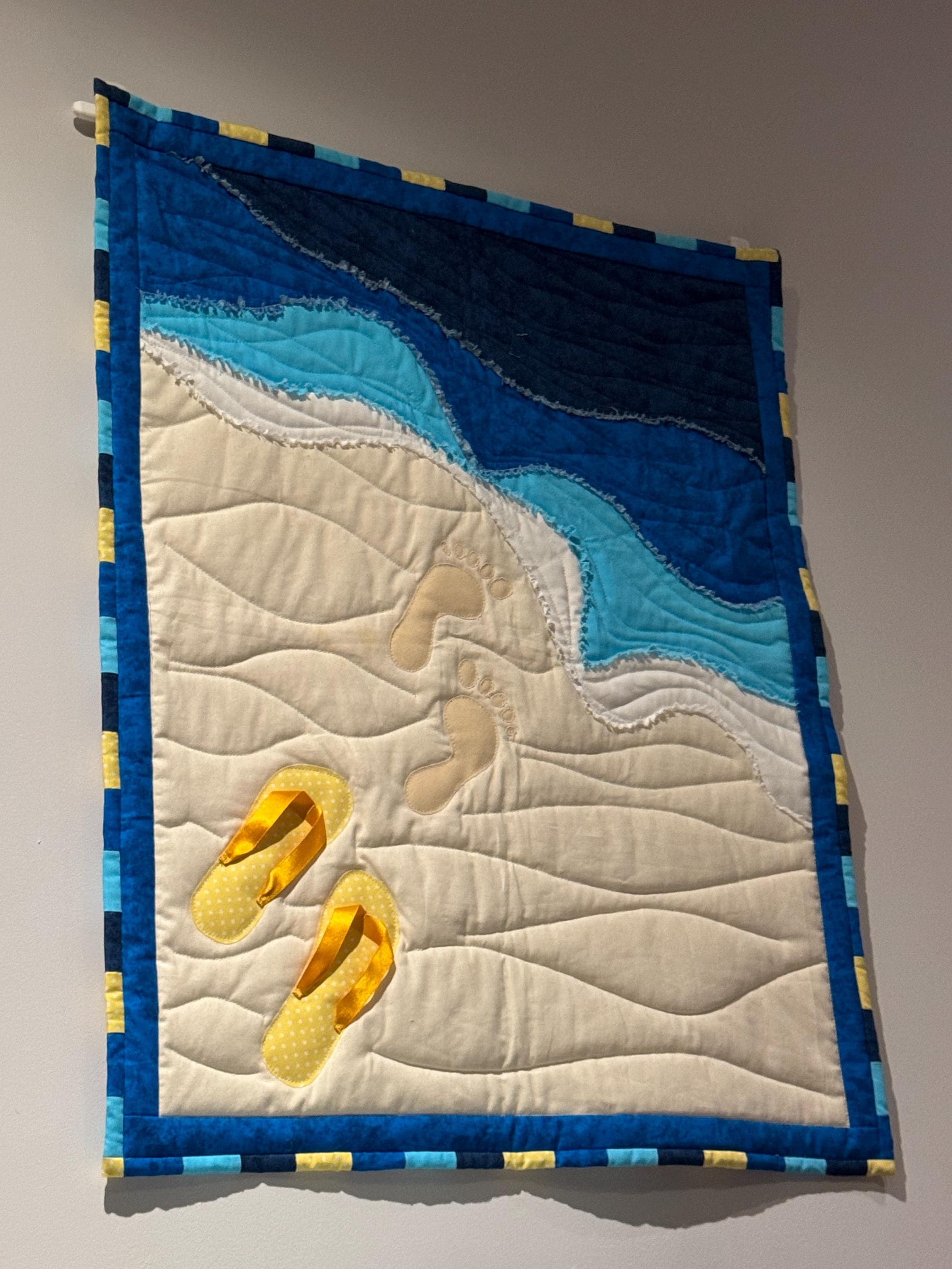 Footprints in the sand wall hanging instructions - Digital Download
