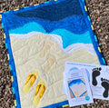 Footprints in the sand wall hanging instructions - Digital Download