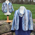 Second Chance Upcycle Instructions for a Quilted Jacket and Infinity Scarf (Any size) Digital Download